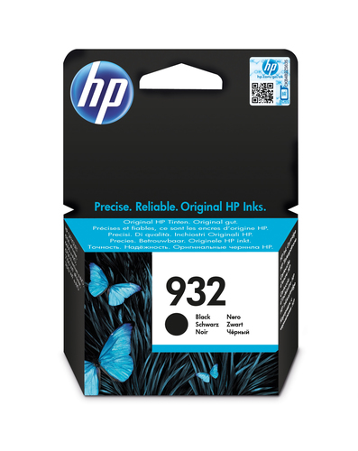 HP 932 - Schwarz - Original - Tintenpatrone - fr Officejet 6100, 6600 H711a, 6700, 7110, 7510, 7610, 7612 