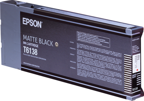 Epson T6138 - Druckerpatrone - 1 x mattschwarz (C13T613800) 