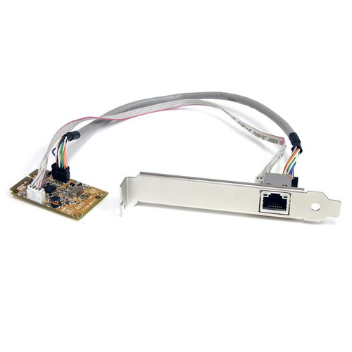 StarTech.com Mini PCI Express Gigabit Ethernet Netzwerkkarte - mini PCIe NIC Lan Adapter Karte - Netzwerkadapter - PCIe Mini Card - Gigabit Ethernet 