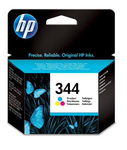 Hewlett-Packard HP 344 - C9363EE - Druckerpatrone - 1 x Farbe (Cyan, Magenta, Gelb) - 450 Seiten - fr Officejet 100, 150, H470, K7100, PhotoSmart 25XX, 26XX, 27XX, 375, 42X, 81XX, D5155, D5156 (C9363EE#UUS) 