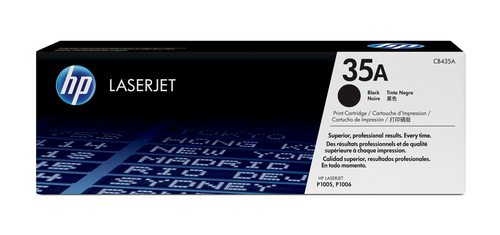 HP Toner CB435A (35A) - Schwarz - Kapazitt: 1.500 Seiten (CB435A) 