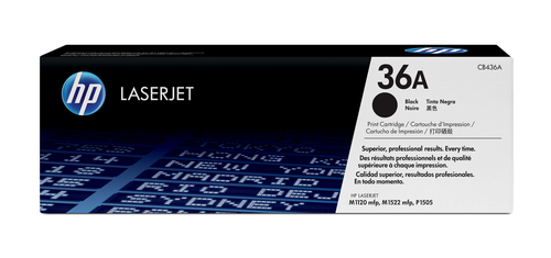 HP 36A LaserJet Original Toner schwarz Standardkapazitt 2.000 Seiten 1er-Pack 