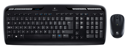NL Logitech MK330 Wireless Desktopset US Layout 
