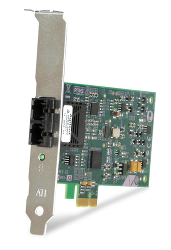 ALLIED TAA Federal 100FX/ST PCIe Fast Ethernet Fiber Adapter Card NIC PXE UEFI 