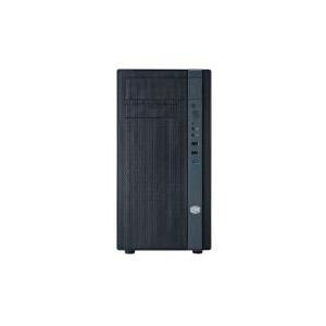 Cooler Master N200 - Midi Tower - mini ITX / micro ATX - ohne Netzteil (ATX / PS/2) - schwarz - USB/Audio (NSE-200-KKN1) 