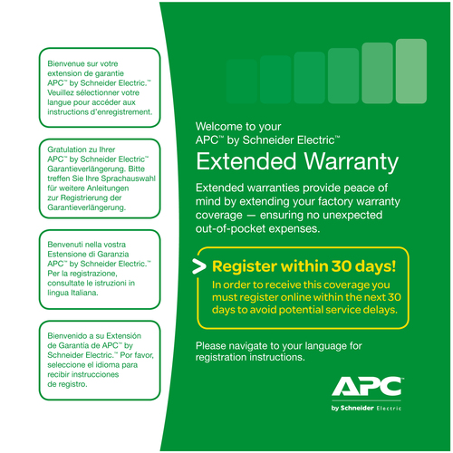 APC Service Pack 3 Jahr Garantie Erweiterung 