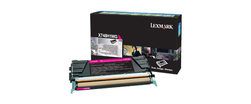 Lexmark X748H1MG Rckgabe-Toner Magenta 