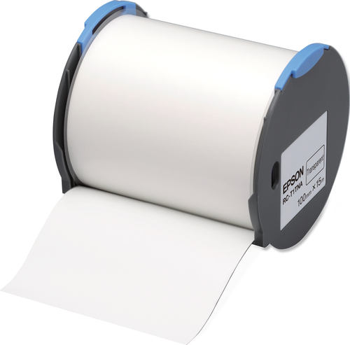 Epson RC-T1TNA - Selbstklebendes Polyolefin-Plastikband - durchsichtig - Rolle (10 cm x 15 m) 1 Rolle(n) - fr LabelWorks Pro100 (C53S633002) 