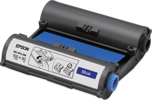 Epson RC-R1LNA - 1 - Blau - 100 mm x 30m - Farbband - fr LabelWorks Pro100 (C53S635003) 