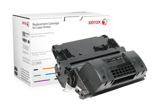 Xerox - Tonerpatrone (ersetzt HP CE390X) - 1 x Schwarz - 24000 Seiten - fr HP LaserJet Enterprise M4555, M602, M603 (106R02632) 
