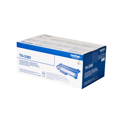Brother Toner TN-3380 - Schwarz - Kapazitt: 8.000 Seiten (TN3380) 