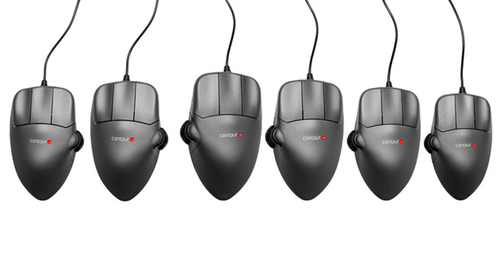 Contour Mouse Medium - Maus - Fr Linkshnder - kabelgebunden - USB (CMO-GM-M-L) 