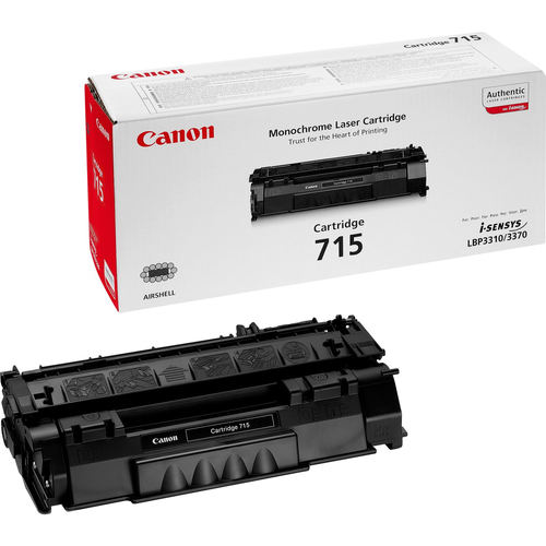 Canon 715 - Schwarz - Original - Tonerpatrone - fr i-SENSYS LBP3310, LBP3370 (1975B002) 