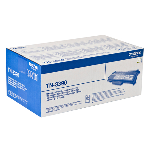 Brother Toner TN-3390 - Schwarz - Kapazitt: 12.000 Seiten (TN3390) 