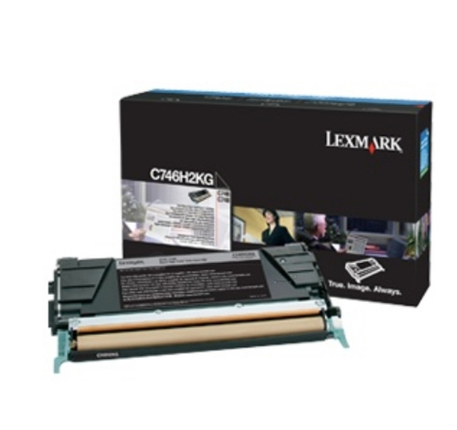 Lexmark Projekt Toner Schwarz C746H3KG 
