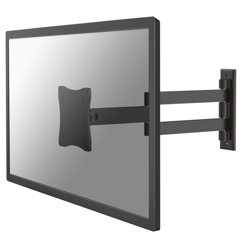NewStar FPMA-W830BLACK - Wall mount fr LCD-Display (neig- und schwenkbar) - Schwarz - Bildschirmgre: 25,4 - 61cm (10 Zoll - 61,00cm (24 Zoll)) (FPMA-W830BLACK) 