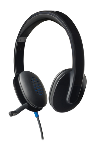 Logitech H540 Headset schwarz 