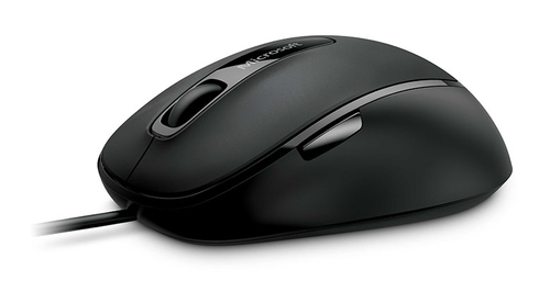 Microsoft Comfort Mouse 4500 - Maus - optisch - 5 Tasten - kabelgebunden - USB - Lochness-Grau 