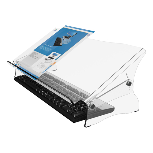 Dataflex ErgoDoc plus HA 410 - Vorlagenhalter - Clear Acrylic (49.410) 