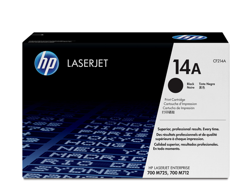 HP Toner CF214A (14A) - Schwarz - Kapazitt: 10.000 Seiten (CF214A) 
