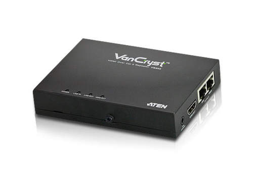 ATEN VB802 - HDMI Over Kat. 5-Repeater - extern - bis zu 60 m (VB802-AT-G) 