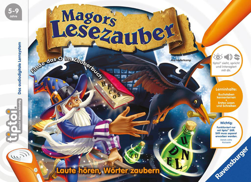 tiptoi Magors Lesezauber, Brettspiel 