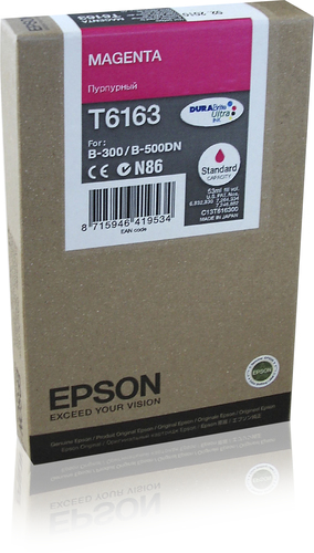 EPSON T6163 Tinte magenta Standardkapazitt 53ml 1er-Pack 