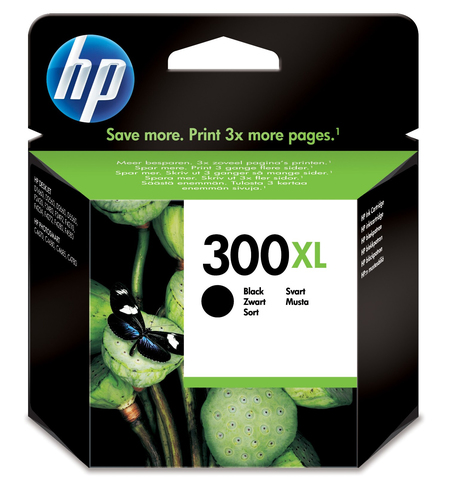Hewlett-Packard HP 300XL - Druckerpatrone - 1 x Schwarz - 600 Seiten (CC641EE#UUS) 