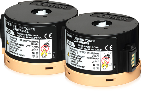 Epson AL-M200/MX200 Rckgabe Toner Schwarz Doppelpack 