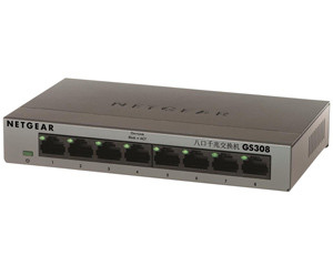 NETGEAR GS308 - Switch - nicht verwaltet - 8 x 10/100/1000 - Desktop (GS308-100PES) 
