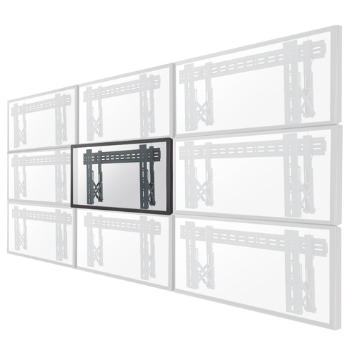 NewStar LED-VW1000 - Wall mount fr Plasma/LCD/TV - Aluminium - Schwarz - Bildschirmgre: 81,3 - 152,4 cm (32 Zoll - 152,40cm (60 Zoll)) (LED-VW1000BLACK) 