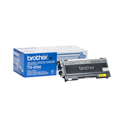 Brother Toner TN-2000 - Schwarz - Kapazitt: 2.500 Seiten (TN2000) 