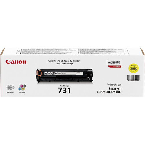 Canon 731 Toner Gelb  