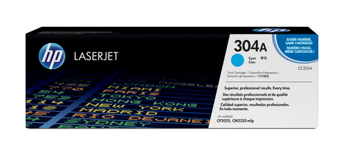 Toner cyan 304A (CC531A) 