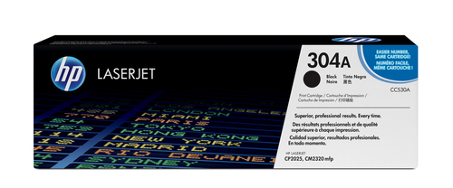 HP Toner CC530A (304A) - Schwarz - Kapazitt: 3.500 Seiten (CC530A) 