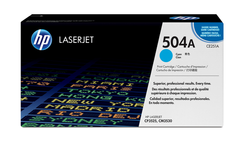 Toner cyan 504A (CE251A) 
