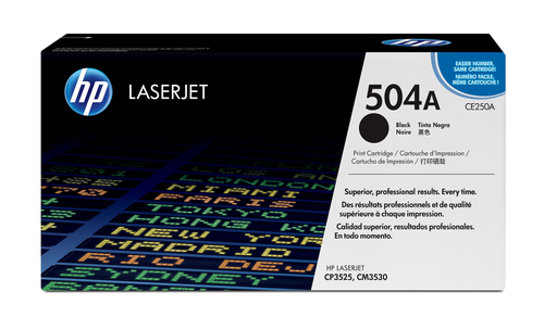 HP CE250A Toner Schwarz 
