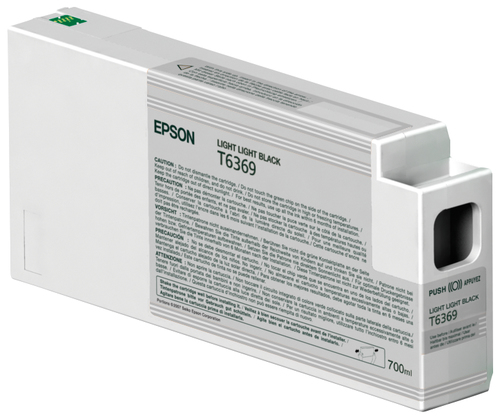 EPSON T6369 Tinte hell hell schwarz Standardkapazitt 700ml 1er-Pack 