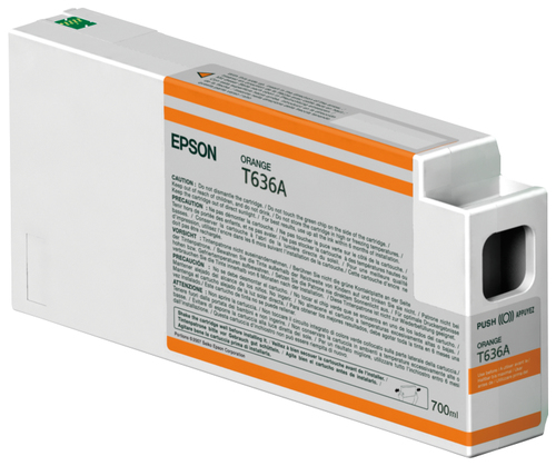 EPSON T636A Tinte orange Standardkapazitt 700ml 1er-Pack 