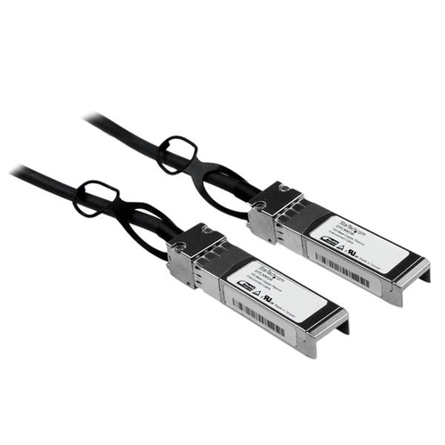 StarTech.com Cisco kompatibles SFP+ Twinax Kabel - 10GBASE-CU SFP+ Direct Attach Kabel - Direktanschlusskabel - SFP+ bis SFP+ - 3 m - twinaxial - fr Cisco Catalyst 2960, 2960-24, 2960-48, 2960G-24, 2960G-48, 2960S-24, 2960S-48, UCS 6140 