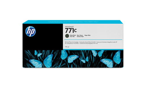 Hewlett-Packard HP 771C - Mattschwarz - Original - Tintenpatrone - fr DesignJet Z6200 (B6Y07A) 