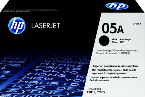 Toner schwarz 05A (CE505A) 