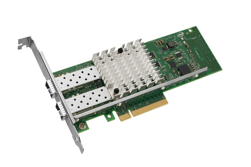 Intel Ethernet Converged Network Adapter X520-DA2 - Netzwerkadapter - PCI Express 2,0 x8 Low Profile - 10Gb Ethernet x 2 (E10G42BTDABLK) 