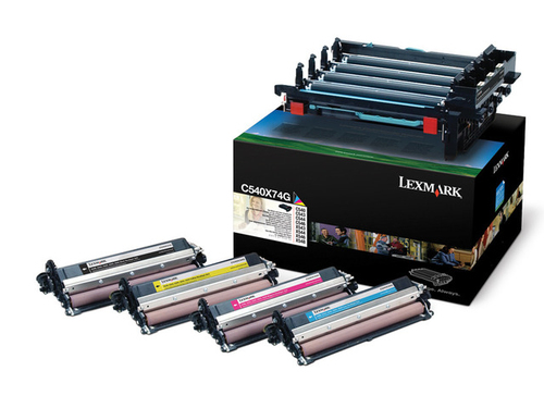Lexmark - Trommel-Kit Farbe (Cyan, Magenta, Gelb, Schwarz) (0C540X74G) 