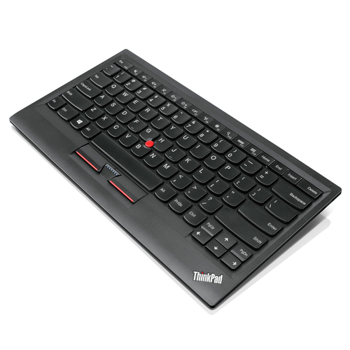 Lenovo ThinkPad Compact USB Keyboard with TrackPoint - Tastatur - USB - Englisch - US - Einzelhandel - fr ThinkPad A285, P1, P72, X1 Extreme, ThinkStation P330, V130-20, V330-20, V530-22 