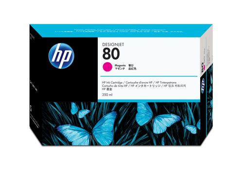 Hewlett-Packard HP 80 - Druckerpatrone - 1 x Magenta (C4847A) 