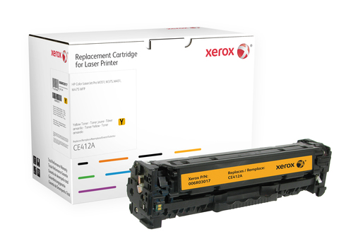 Xerox - Tonerpatrone (ersetzt HP CE412A) - 1 x Gelb - 2600 Seiten - fr LaserJet Pro 300 color M351a, 300 color MFP M375nw, 400 color M451, 400 color MFP M475 (006R03017) 