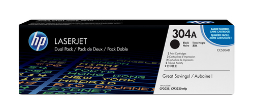 HP CC530AD Toner Schwarz ColorSphere 