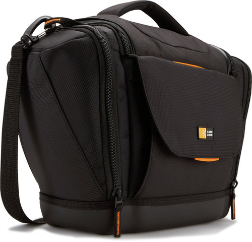 Case Logic Large SLR Camera - Tasche fr Kamera mit Zoom-Objektiv - Nylon, Ethylen-Vinylacetat (EVA) - Schwarz 