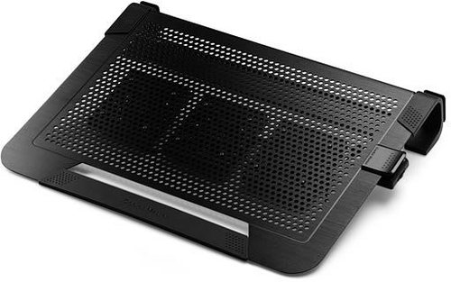 Cooler Master NotePal U3 Plus Notebookkhler (9 Zoll-19 Zoll) schwarz 3x 80 mm Lfter 